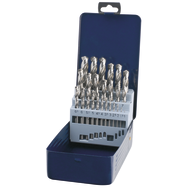 Twist drill HSS 5xD DIN338N 118° 1-13mm (25-piece) blank ground